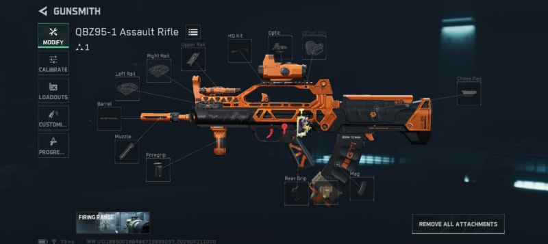 Build screenshot