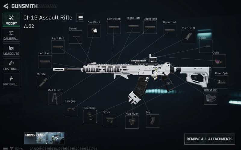 Build screenshot