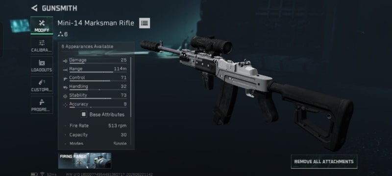 Build screenshot