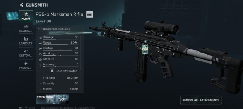 Build screenshot