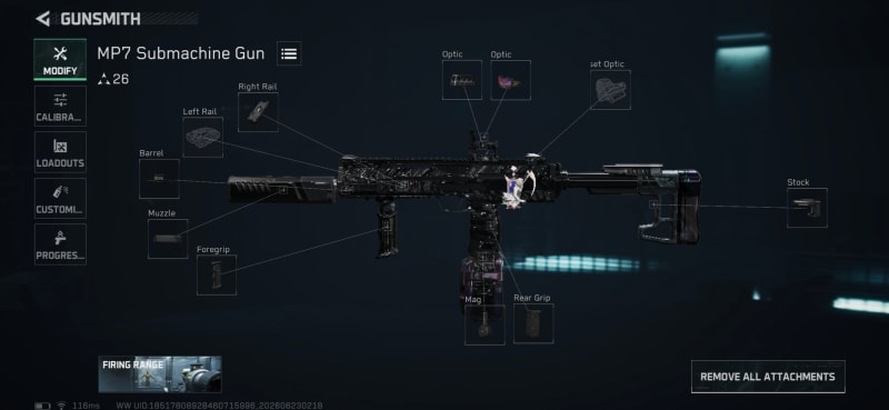 Build screenshot