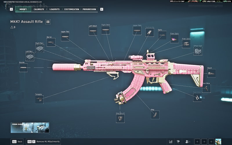 Build screenshot