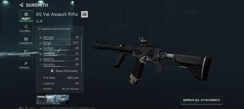 Build screenshot