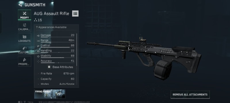 Build screenshot