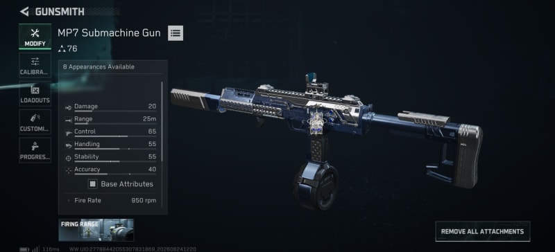 Build screenshot