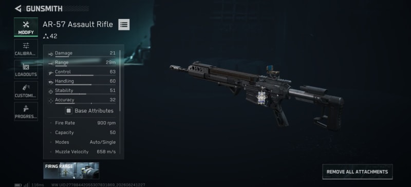 Build screenshot