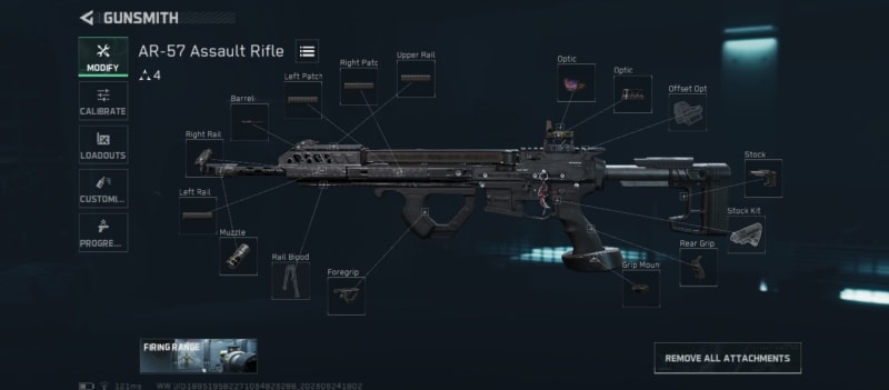 Build screenshot