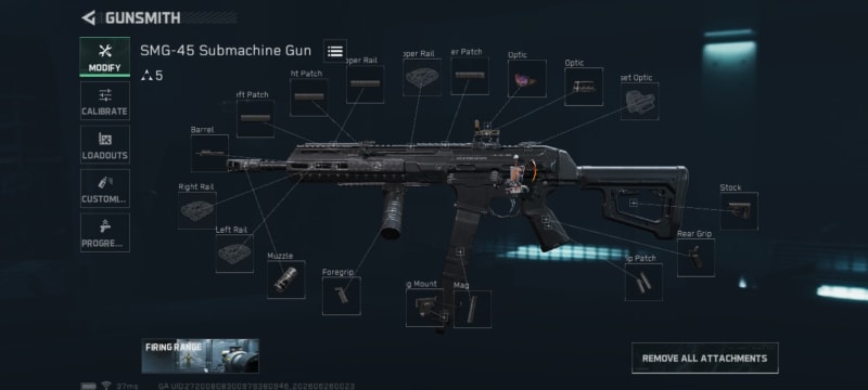Build screenshot