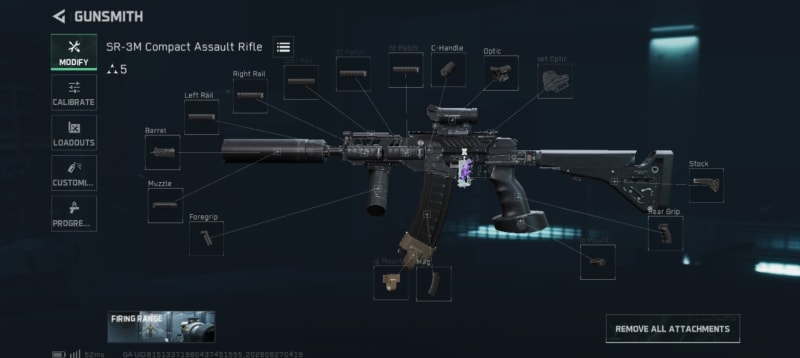 Build screenshot