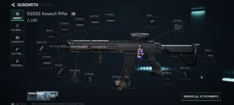 Build screenshot