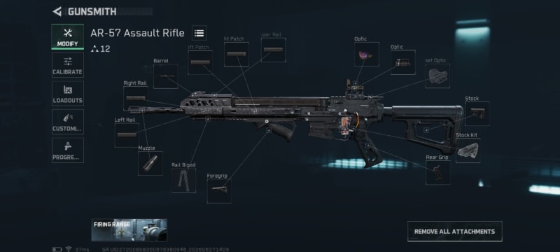 Build screenshot