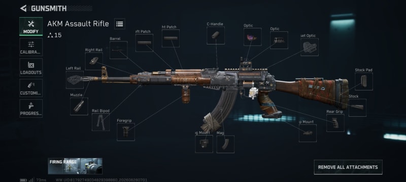 Build screenshot