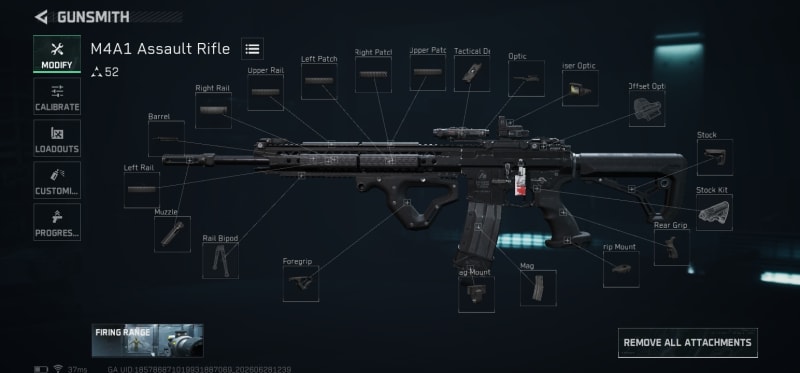Build screenshot