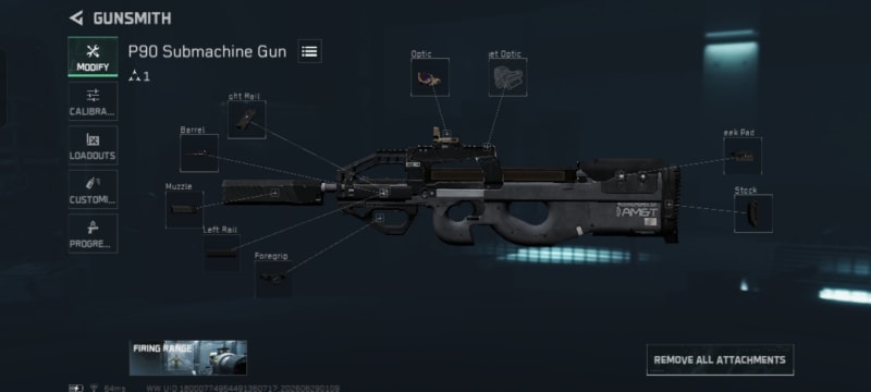 Build screenshot