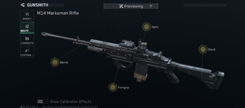 Build screenshot