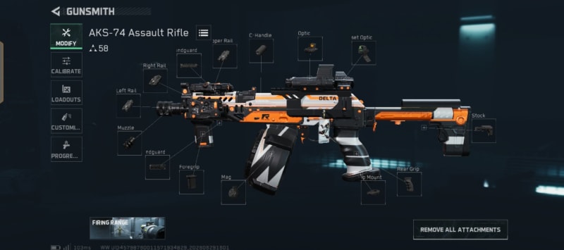 Build screenshot