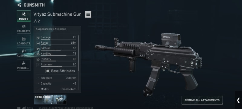 Build screenshot
