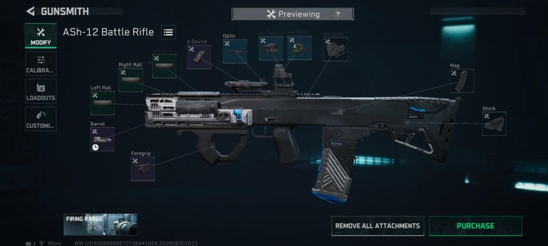 Build screenshot