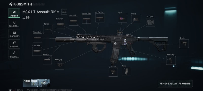 Build screenshot