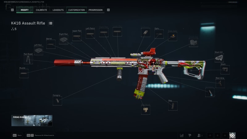 Build screenshot