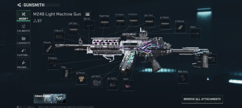 Build screenshot