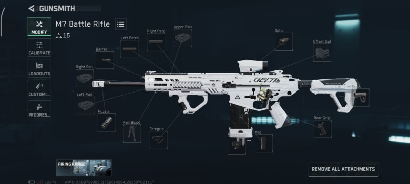Build screenshot