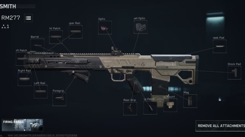 Build screenshot