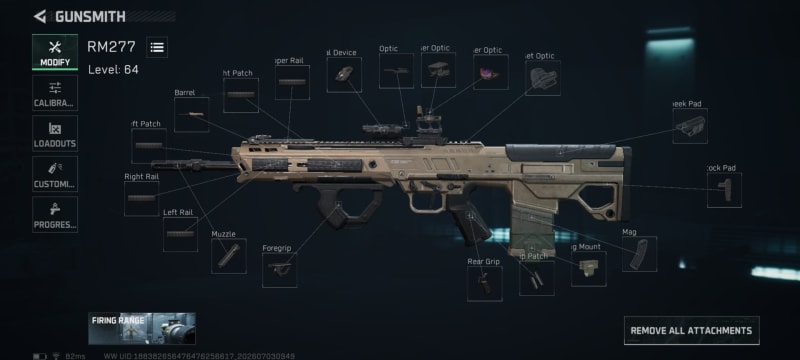 Build screenshot