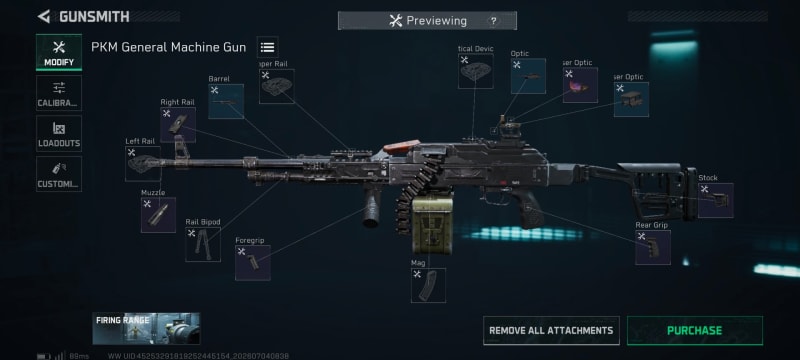 Build screenshot