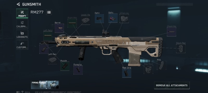 Build screenshot