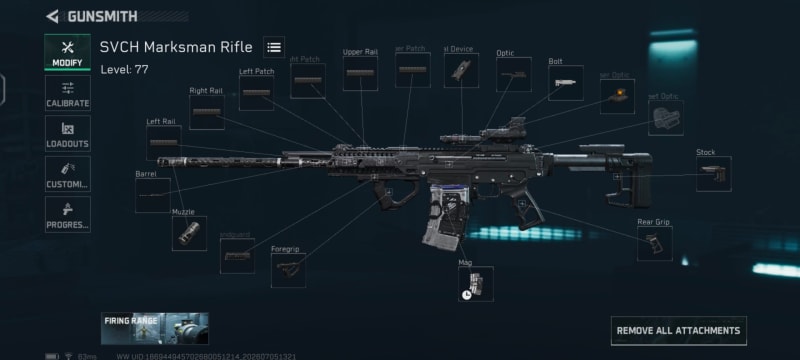 Build screenshot