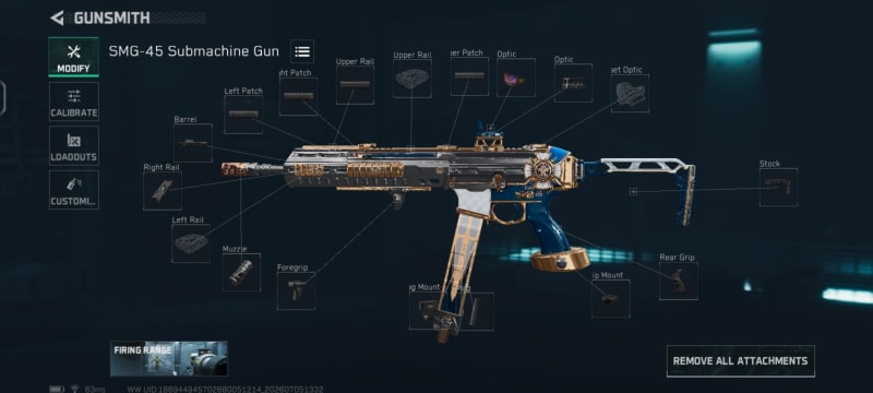 Build screenshot