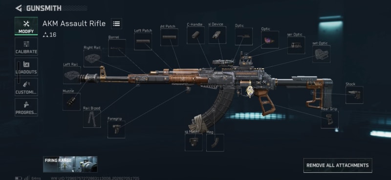 Build screenshot