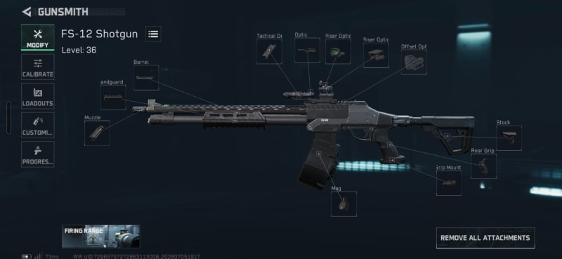 Build screenshot