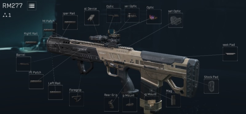 Build screenshot
