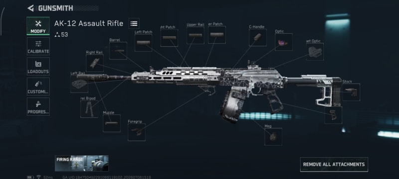 Build screenshot