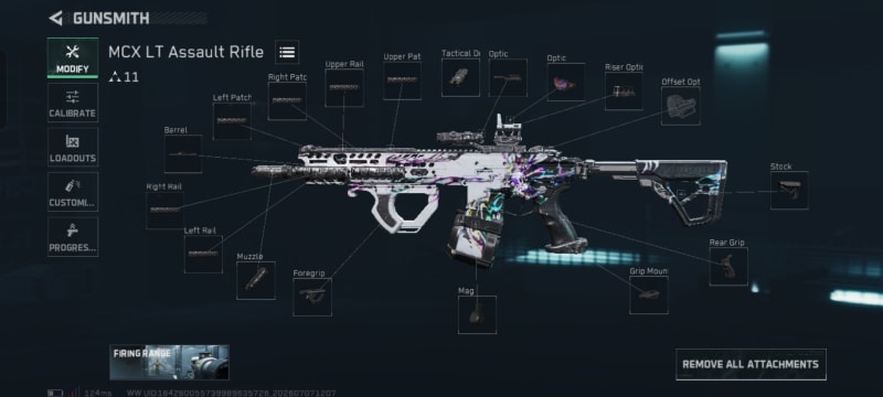 Build screenshot