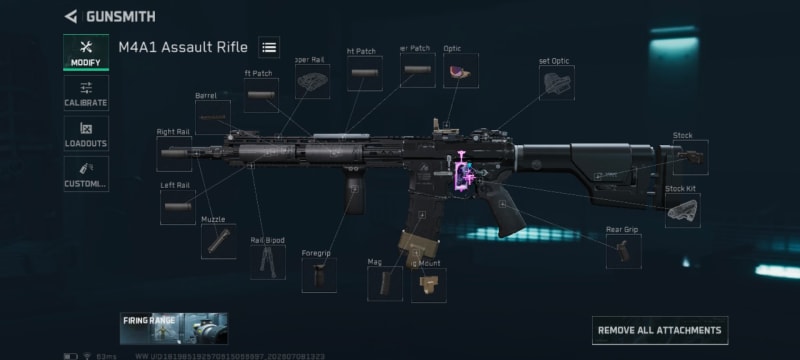 Build screenshot