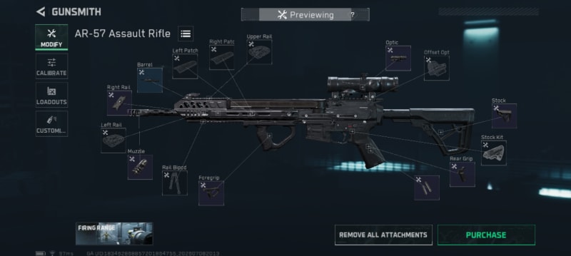 Build screenshot