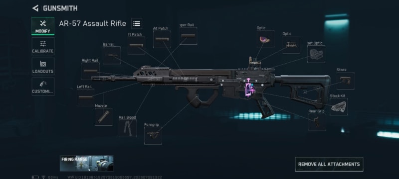 Build screenshot