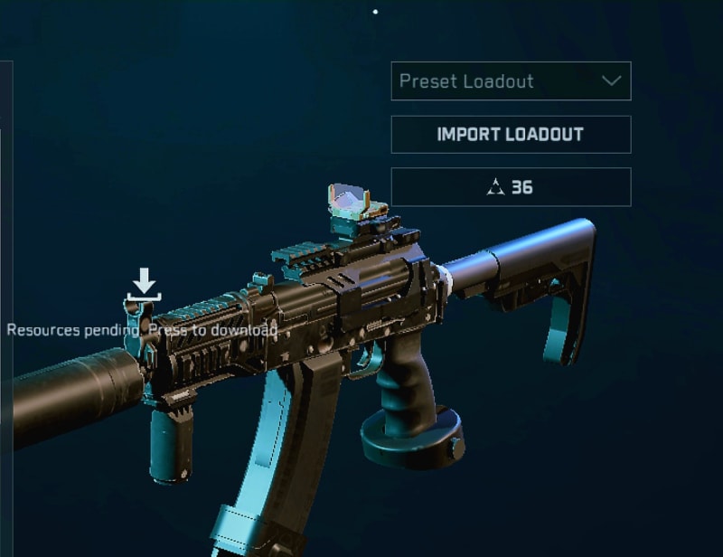 Build screenshot