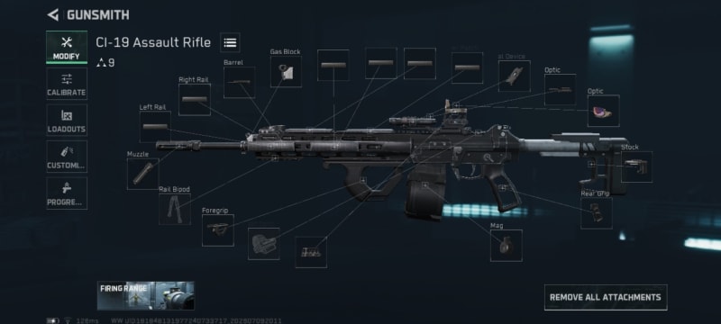Build screenshot
