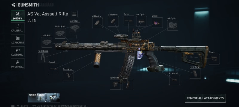 Build screenshot