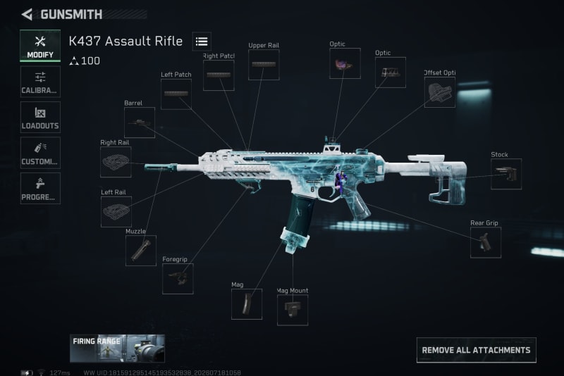 Build screenshot