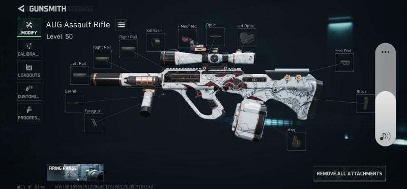 Build screenshot