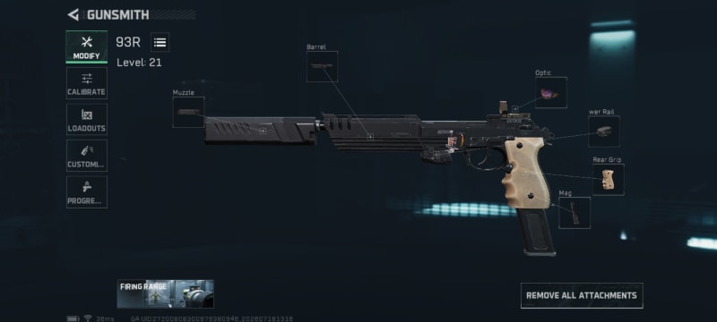 Build screenshot