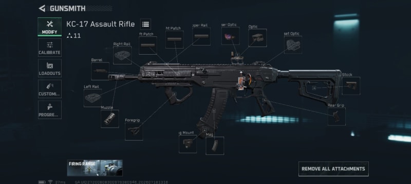 Build screenshot