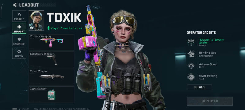 Build screenshot