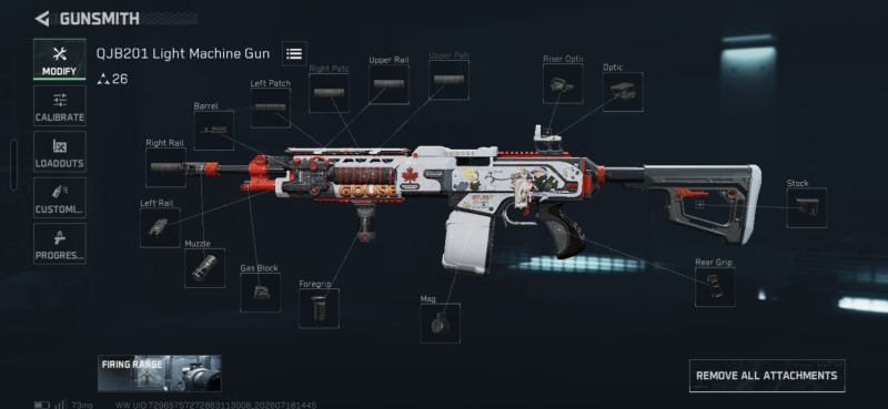 Build screenshot