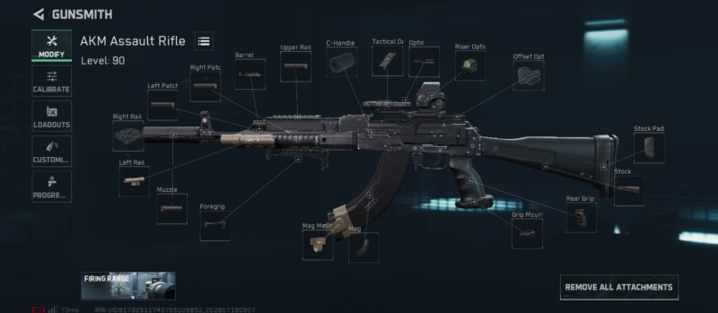 Build screenshot